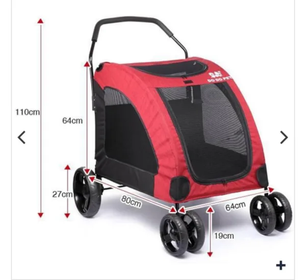 MaxiPulguero - Coche Grande para Perros - Imagen 2